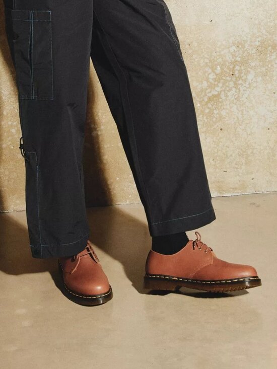 Dr. Martens Other - Doc Martens 1461 Carrara Leather Oxford Shoes Saddle Tan 30683 Size 43